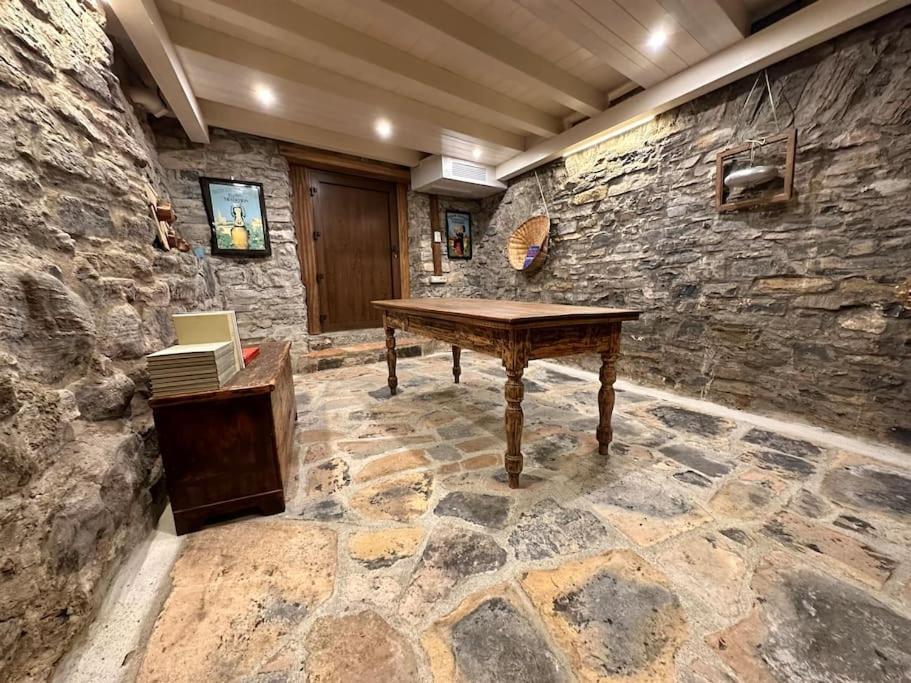 Romantic Home Stone With Amazing View Lake Of Como And Oleandra Laglio Exteriör bild