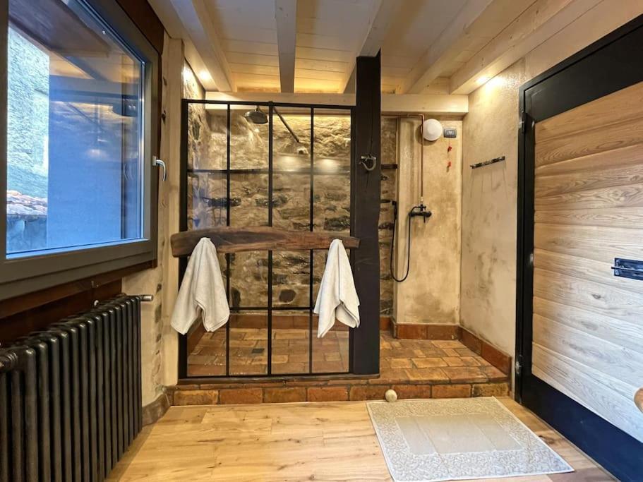 Romantic Home Stone With Amazing View Lake Of Como And Oleandra Laglio Exteriör bild