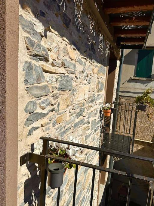 Romantic Home Stone With Amazing View Lake Of Como And Oleandra Laglio Exteriör bild
